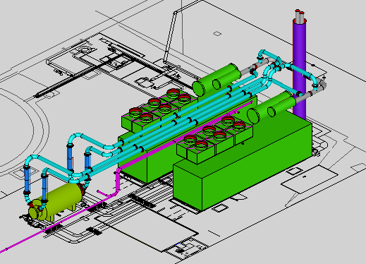 GG boiler installation design